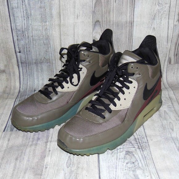 NIKE Air Max 90 Ice/Dark Dune Sneakerboots Mens Size 12 - Picture 3 of 7